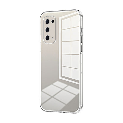 OPPO Reno5 4G Case - Transparent Plating & Precision Hole Design for Luxury and Protection-buycases.co.uk