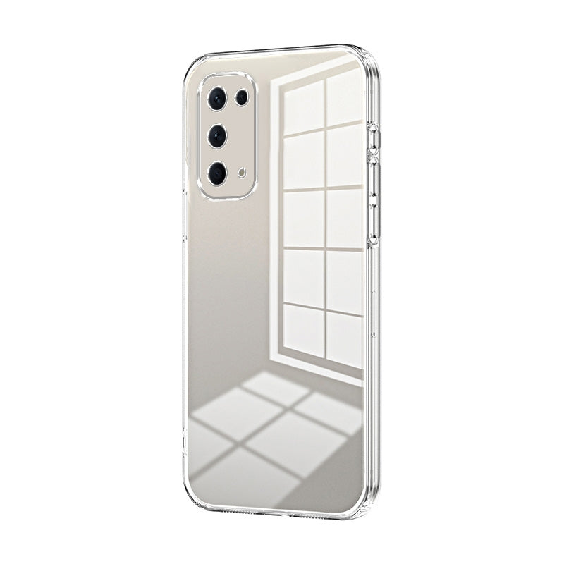 OPPO Reno5 K Case - Transparent Plating & Precision Hole Design for Luxury and Protection-buycases.co.uk