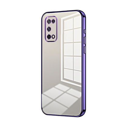 OPPO K7x Case - Transparent Plating & Precision Hole Design for Luxury and Protection-buycases.co.uk