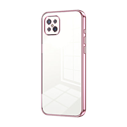 OPPO A92s Case - Transparent Plating & Precision Hole Design for Luxury and Protection-buycases.co.uk