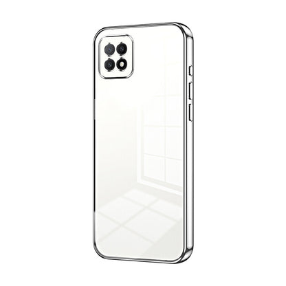 OPPO A72 5G Case - Transparent Plating & Precision Hole Design for Luxury and Protection-buycases.co.uk