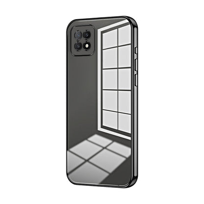 OPPO A72 5G Case - Transparent Plating & Precision Hole Design for Luxury and Protection-buycases.co.uk