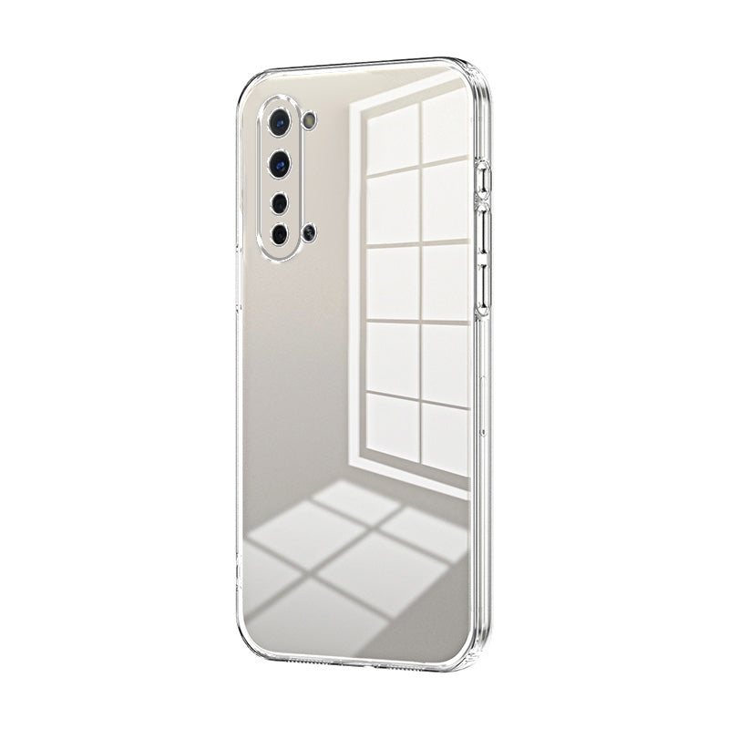 OPPO Reno3 5G Case - Transparent Plating & Precision Hole Design for Luxury and Protection-buycases.co.uk