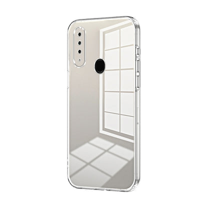 OPPO A8 Case - Transparent Plating & Precision Hole Design for Luxury and Protection-buycases.co.uk