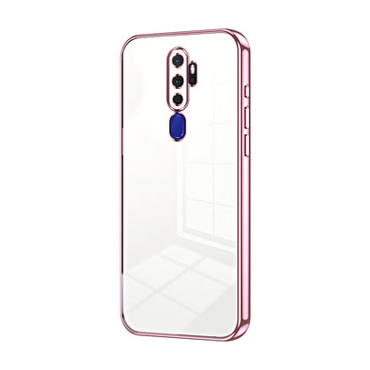 OPPO A11x Case - Transparent Plating & Precision Hole Design for Luxury and Protection-buycases.co.uk