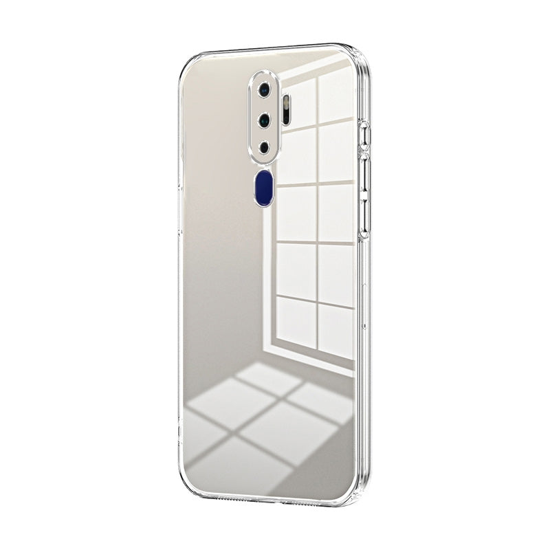 OPPO A11x Case - Transparent Plating & Precision Hole Design for Luxury and Protection-buycases.co.uk