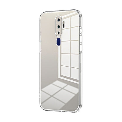 OPPO A11x Case - Transparent Plating & Precision Hole Design for Luxury and Protection-buycases.co.uk