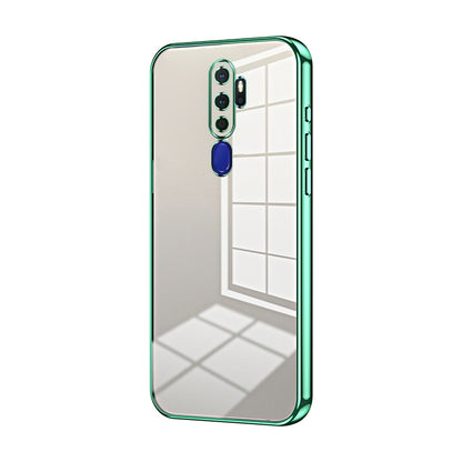 OPPO A11x Case - Transparent Plating & Precision Hole Design for Luxury and Protection-buycases.co.uk