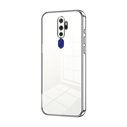 OPPO A11x Case - Transparent Plating & Precision Hole Design for Luxury and Protection-buycases.co.uk