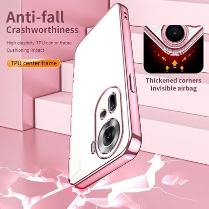 OPPO Reno11 Global Case - Transparent Plating & Precision Hole Design for Luxury and Protection-buycases.co.uk