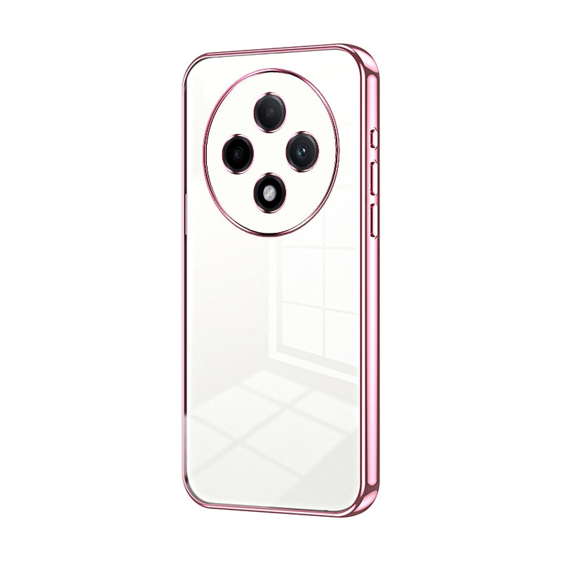 OPPO A3 Pro Case - Transparent Plating & Precision Hole Design for Luxury and Protection-buycases.co.uk