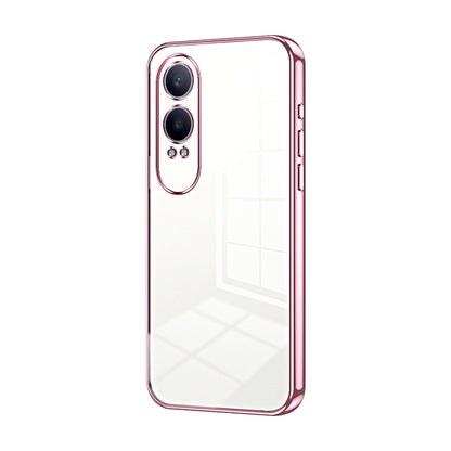 OPPO K12x Case - Transparent Plating & Precision Hole Design for Luxury and Protection-buycases.co.uk