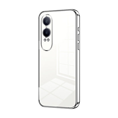 OPPO K12x Case - Transparent Plating & Precision Hole Design for Luxury and Protection-buycases.co.uk