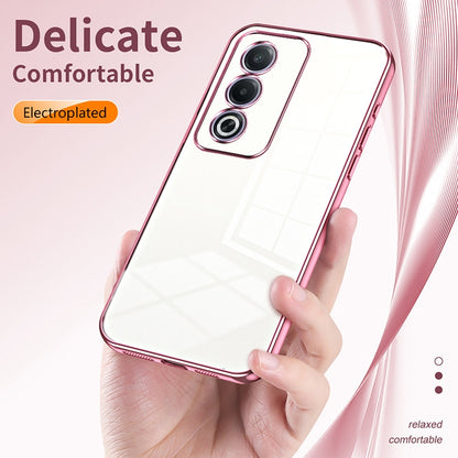 OPPO A3 Pro Global Case - Transparent Plating & Precision Hole Design for Luxury and Protection-buycases.co.uk