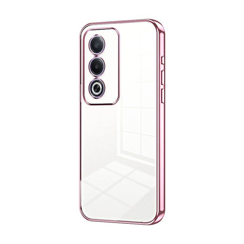 OPPO A3 Pro Global Case - Transparent Plating & Precision Hole Design for Luxury and Protection-buycases.co.uk