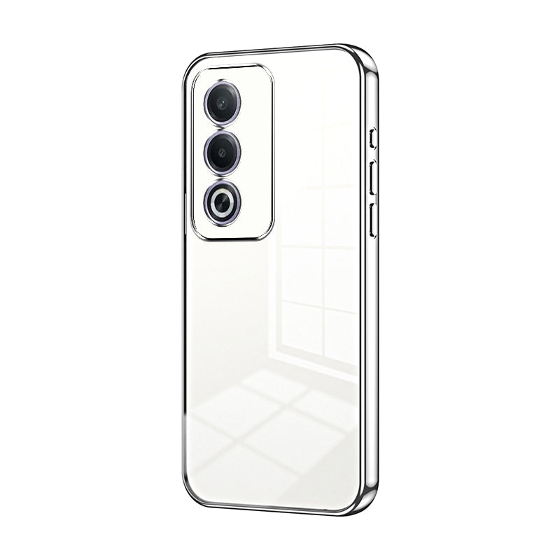 OPPO A3 Pro Global Case - Transparent Plating & Precision Hole Design for Luxury and Protection-buycases.co.uk