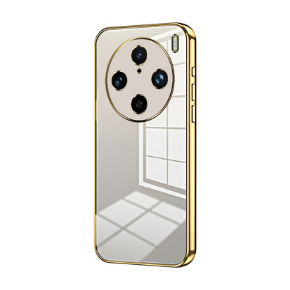 vivo X100 Pro Case - Transparent Plating & Precision Hole Design for Luxury and Protection-buycases.co.uk