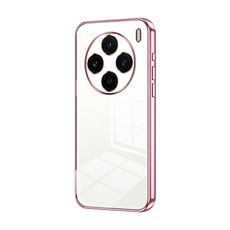 vivo X100 Case - Transparent Plating & Precision Hole Design for Luxury and Protection-buycases.co.uk
