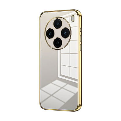 vivo X100 Case - Transparent Plating & Precision Hole Design for Luxury and Protection-buycases.co.uk