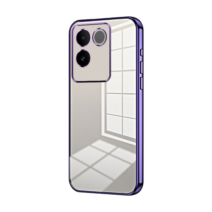 vivo iQOO Z7 Pro Case - Transparent Plating & Precision Hole Design for Luxury and Protection-buycases.co.uk