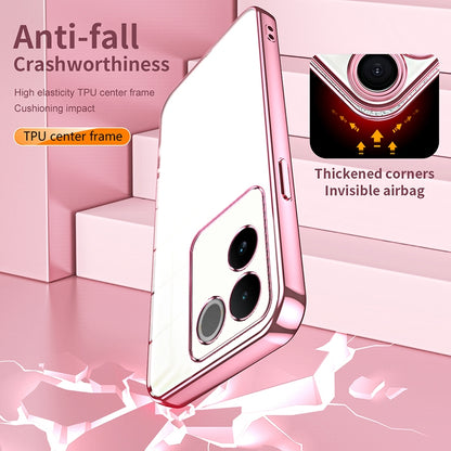 vivo iQOO Z7 Pro Case - Transparent Plating & Precision Hole Design for Luxury and Protection-buycases.co.uk