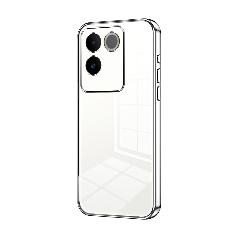 vivo S17e Case - Transparent Plating & Precision Hole Design for Luxury and Protection-buycases.co.uk