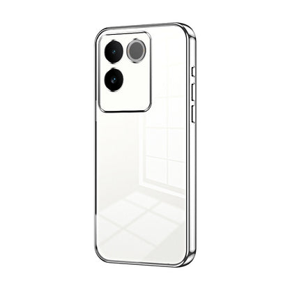 vivo S17e Case - Transparent Plating & Precision Hole Design for Luxury and Protection-buycases.co.uk
