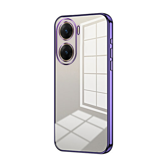vivo V29e Case - Transparent Plating & Precision Hole Design for Luxury and Protection-buycases.co.uk