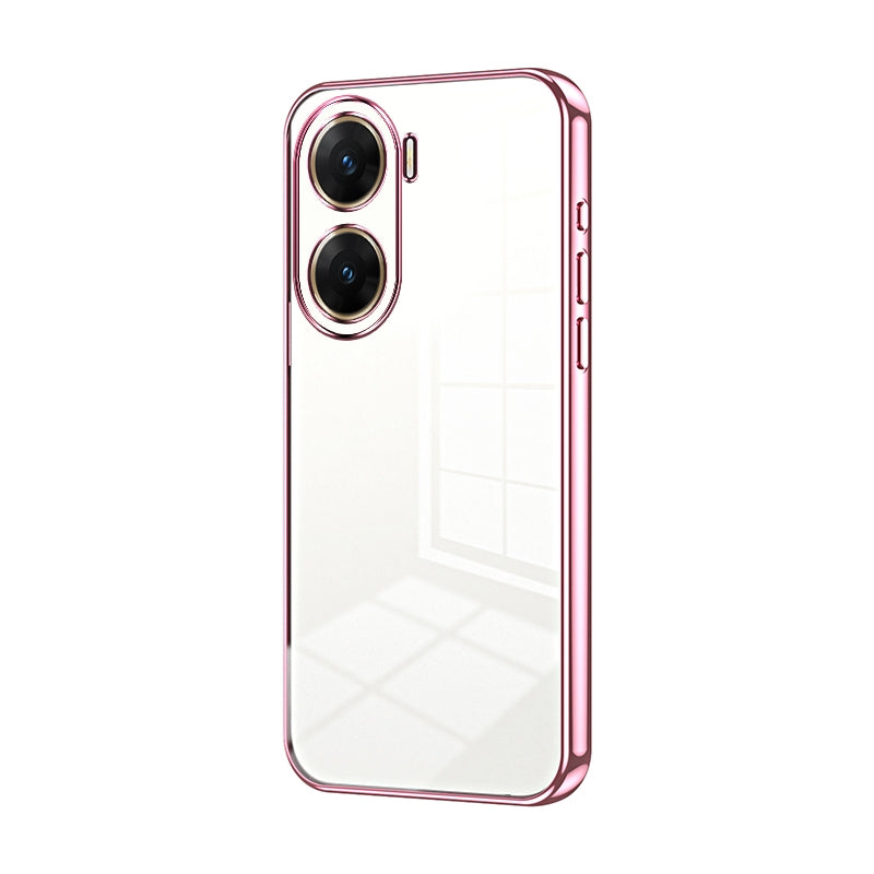 vivo V29e Case - Transparent Plating & Precision Hole Design for Luxury and Protection-buycases.co.uk