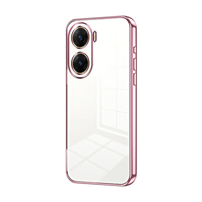 vivo V29e Case - Transparent Plating & Precision Hole Design for Luxury and Protection-buycases.co.uk