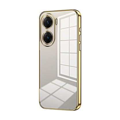 vivo V29e Case - Transparent Plating & Precision Hole Design for Luxury and Protection-buycases.co.uk