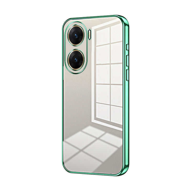 vivo V29e Case - Transparent Plating & Precision Hole Design for Luxury and Protection-buycases.co.uk