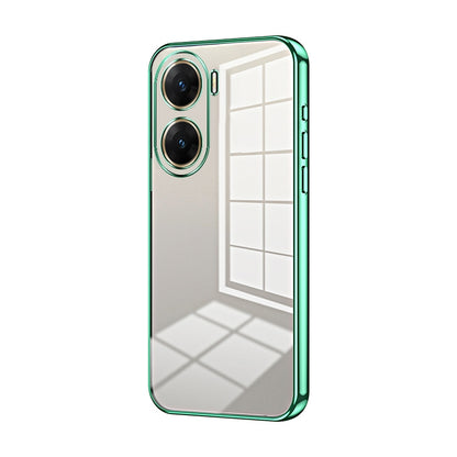 vivo V29e Case - Transparent Plating & Precision Hole Design for Luxury and Protection-buycases.co.uk