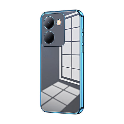vivo Y36 Case - Transparent Plating & Precision Hole Design for Luxury and Protection-buycases.co.uk