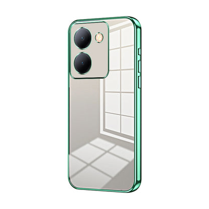 vivo Y36 5G Case - Transparent Plating & Precision Hole Design for Luxury and Protection-buycases.co.uk