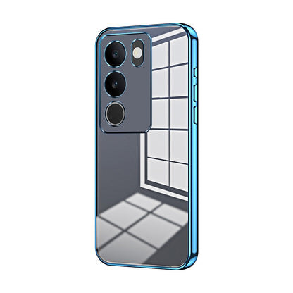 vivo S17 Pro Case - Transparent Plating & Precision Hole Design for Luxury and Protection-buycases.co.uk