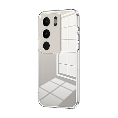 vivo S17 Pro Case - Transparent Plating & Precision Hole Design for Luxury and Protection-buycases.co.uk