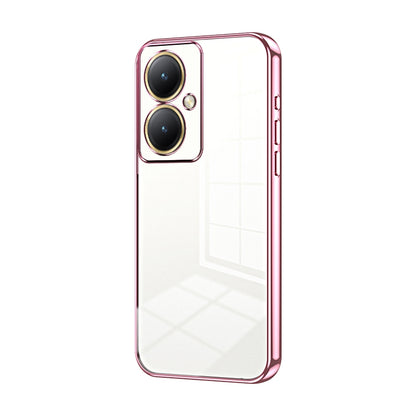 vivo Y35M+ Case - Transparent Plating & Precision Hole Design for Luxury and Protection-buycases.co.uk