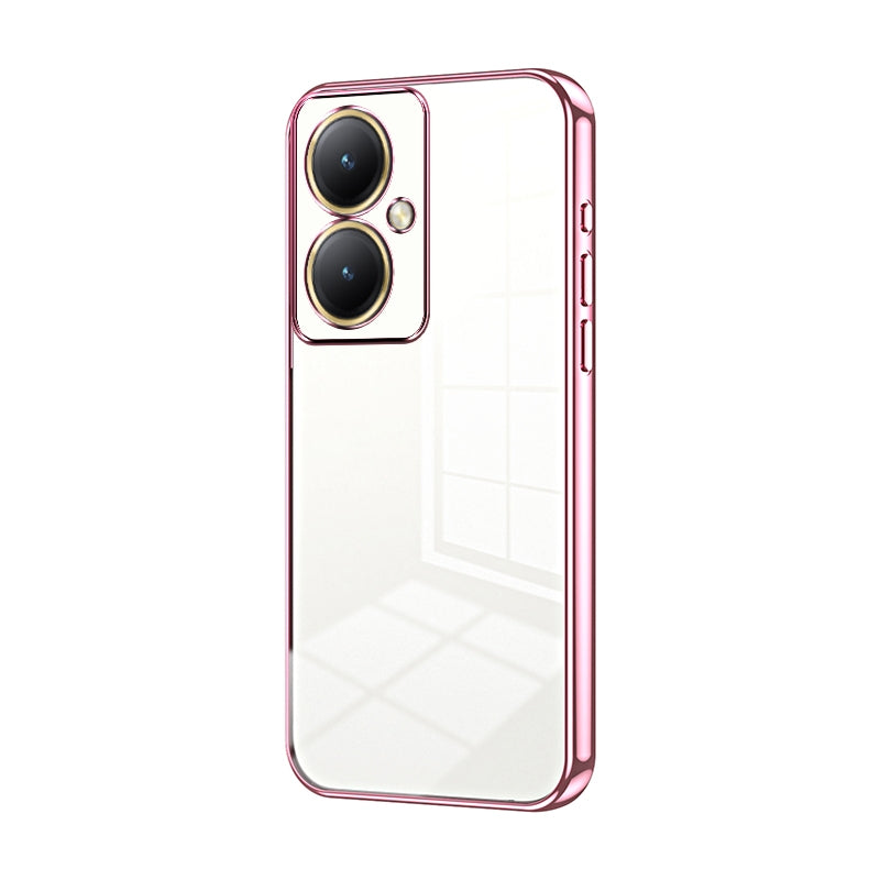 vivo Y27 4G Case - Transparent Plating & Precision Hole Design for Luxury and Protection-buycases.co.uk