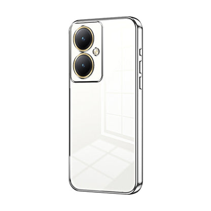 vivo Y35+ Case - Transparent Plating & Precision Hole Design for Luxury and Protection-buycases.co.uk