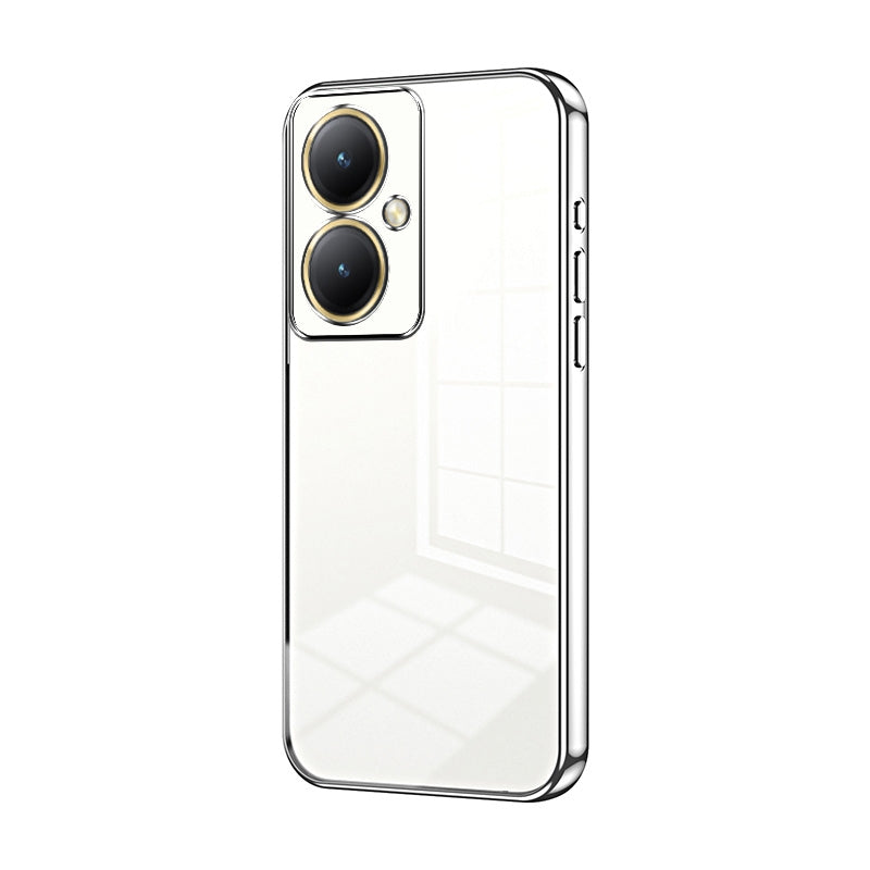 vivo Y27 4G Case - Transparent Plating & Precision Hole Design for Luxury and Protection-buycases.co.uk