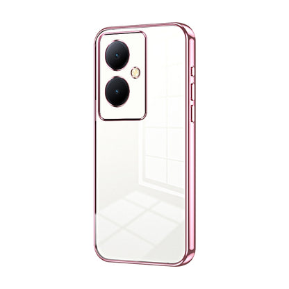 vivo V29 Lite Case - Transparent Plating & Precision Hole Design for Luxury and Protection-buycases.co.uk