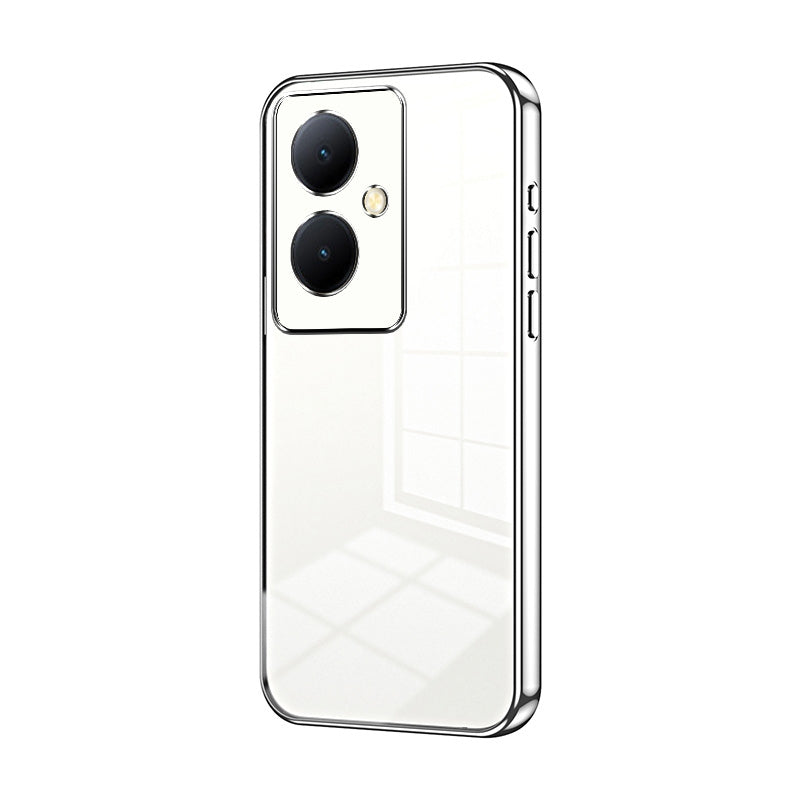 vivo Y78 Case - Transparent Plating & Precision Hole Design for Luxury and Protection-buycases.co.uk