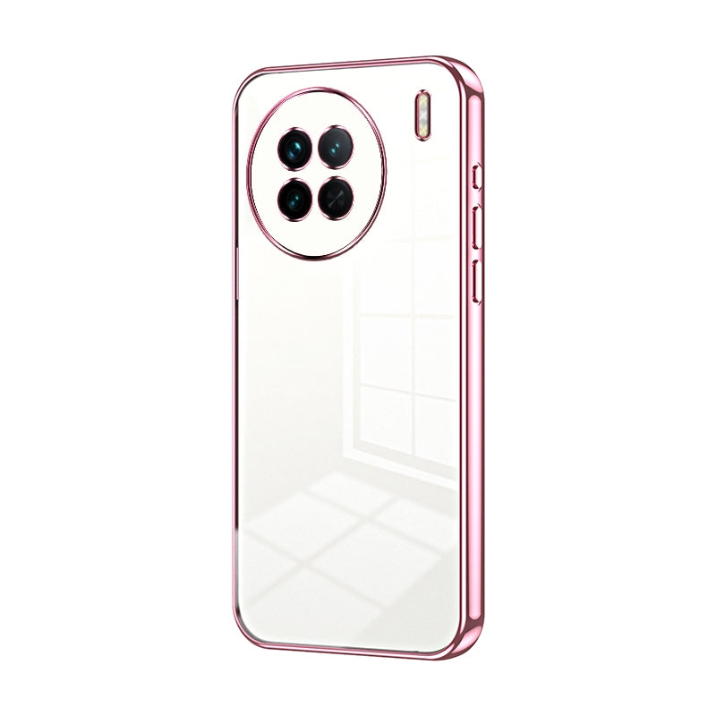 vivo X90s Case - Transparent Plating & Precision Hole Design for Luxury and Protection-buycases.co.uk