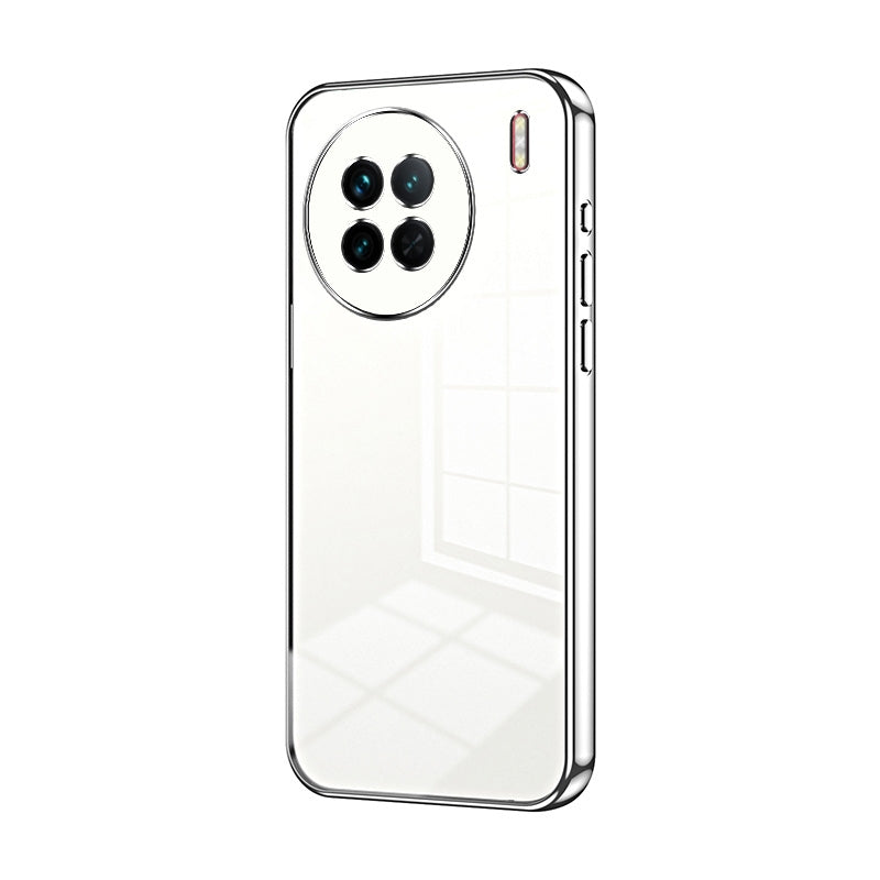 vivo X90s Case - Transparent Plating & Precision Hole Design for Luxury and Protection-buycases.co.uk
