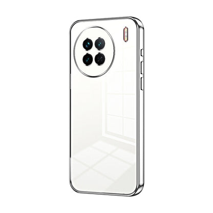 vivo X90s Case - Transparent Plating & Precision Hole Design for Luxury and Protection-buycases.co.uk