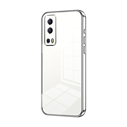 vivo iQOO Z3 Case - Transparent Plating & Precision Hole Design for Luxury and Protection-buycases.co.uk