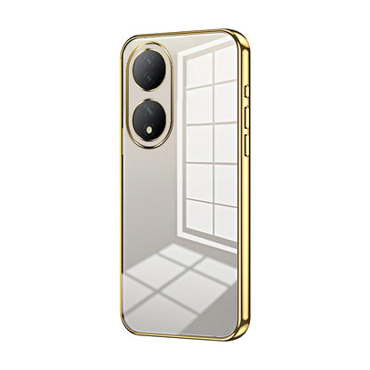 vivo Y100A Case - Transparent Plating & Precision Hole Design for Luxury and Protection-buycases.co.uk