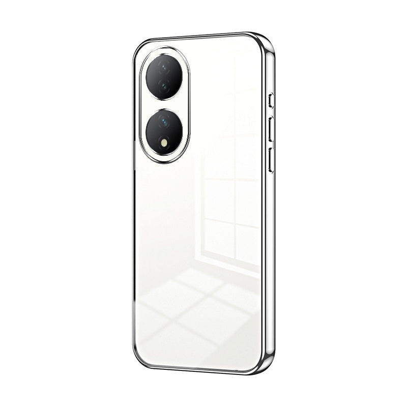 vivo Y100 Case - Transparent Plating & Precision Hole Design for Luxury and Protection-buycases.co.uk