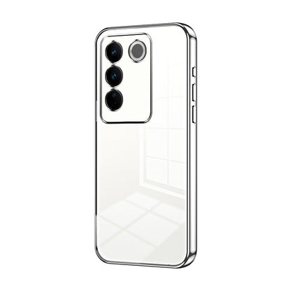 vivo S16 Case - Transparent Plating & Precision Hole Design for Luxury and Protection-buycases.co.uk